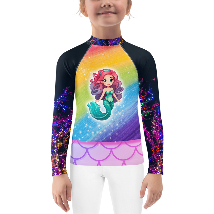 Magic Mermaid Girls Rash Guard