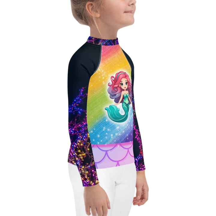 Magic Mermaid Girls Rash Guard