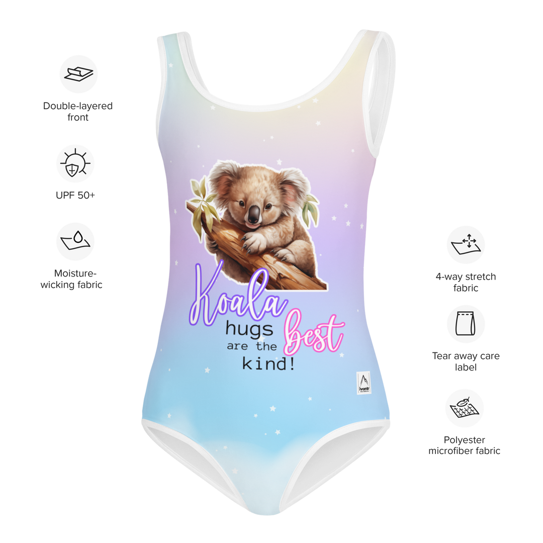 Koala Hugs Kids Swimsuit