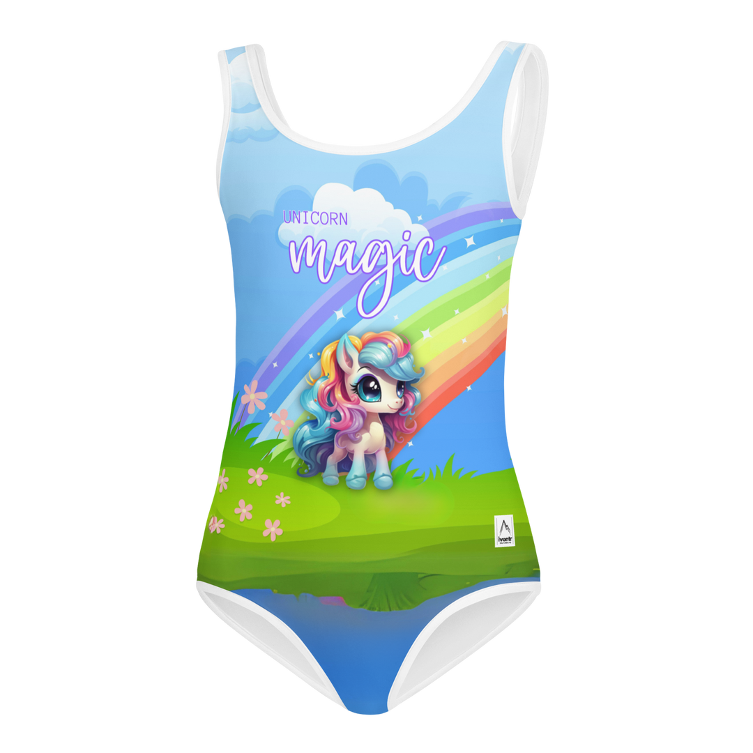 "Unicorn Magic!" Girls Swimsuit