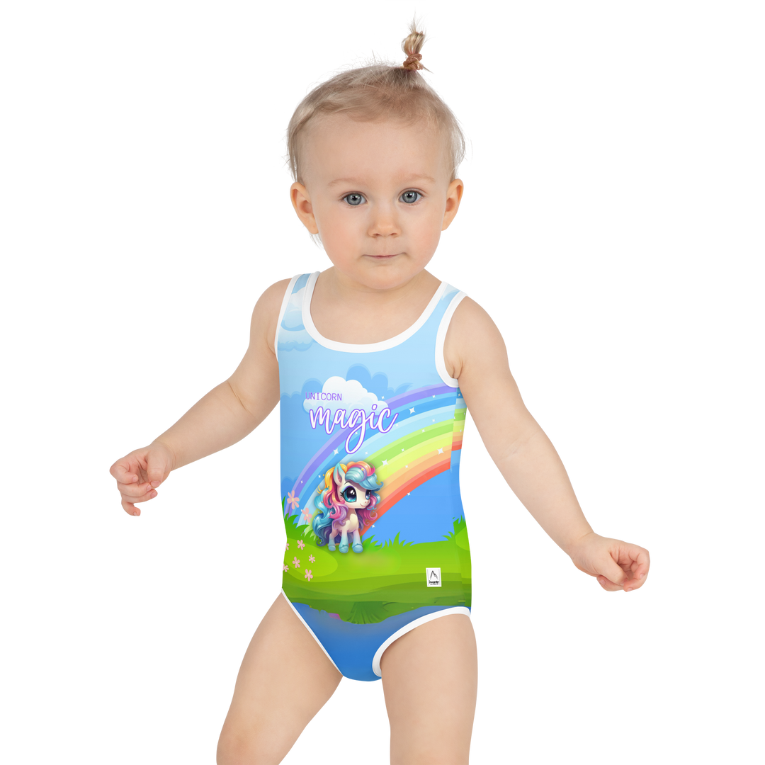 "Unicorn Magic!" Girls Swimsuit