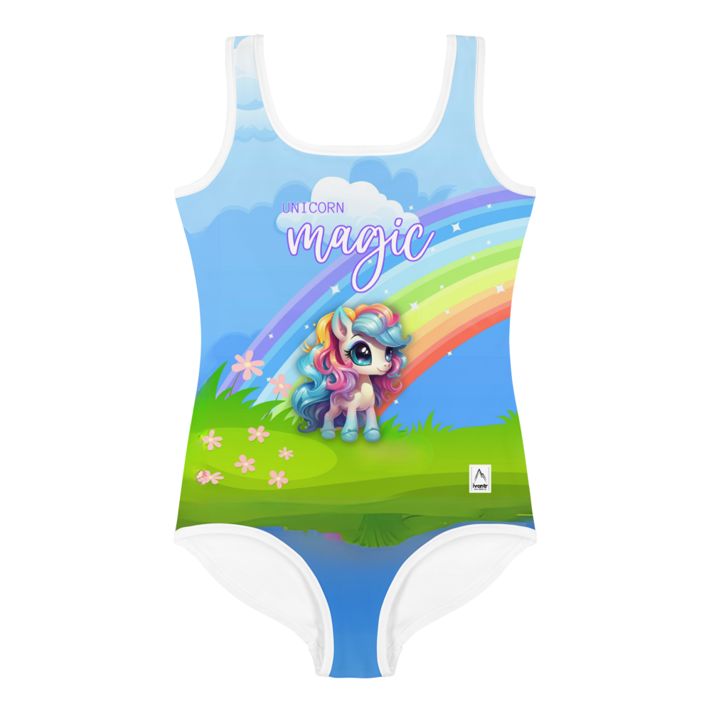 "Unicorn Magic!" Girls Swimsuit