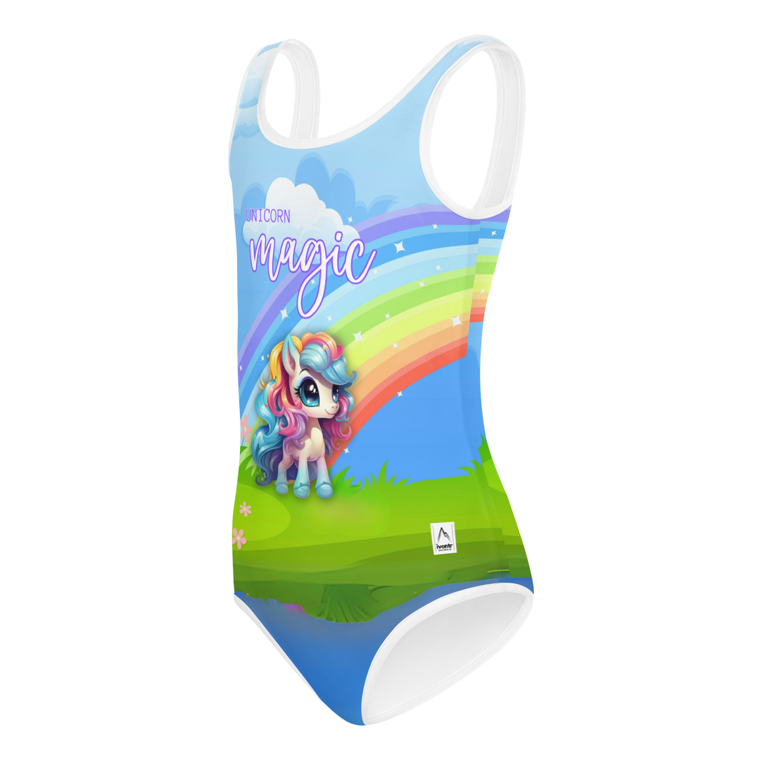 "Unicorn Magic!" Girls Swimsuit