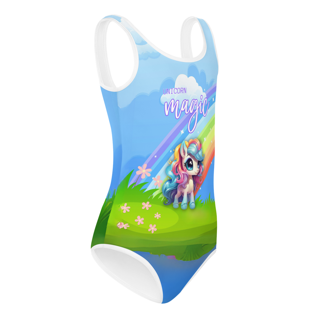 "Unicorn Magic!" Girls Swimsuit