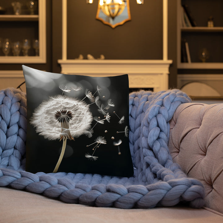 Dandelion Wish Premium Pillow