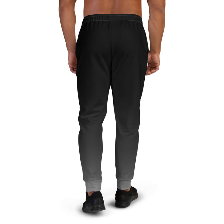 Men's Grey/Black Gradient Joggers