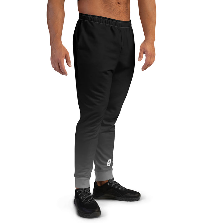 Men's Grey/Black Gradient Joggers