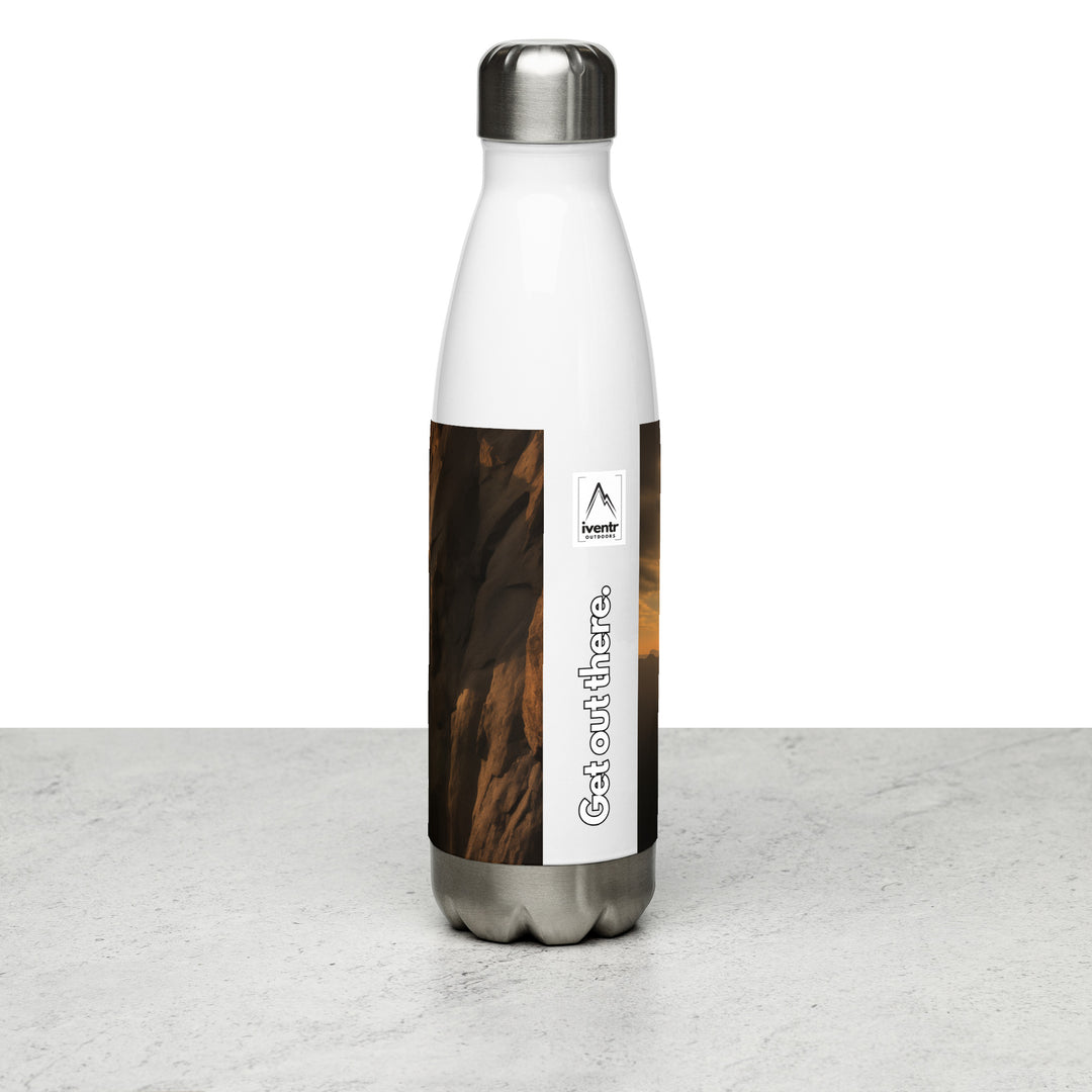 Sunset Climber Stainless Steel Water Bottle