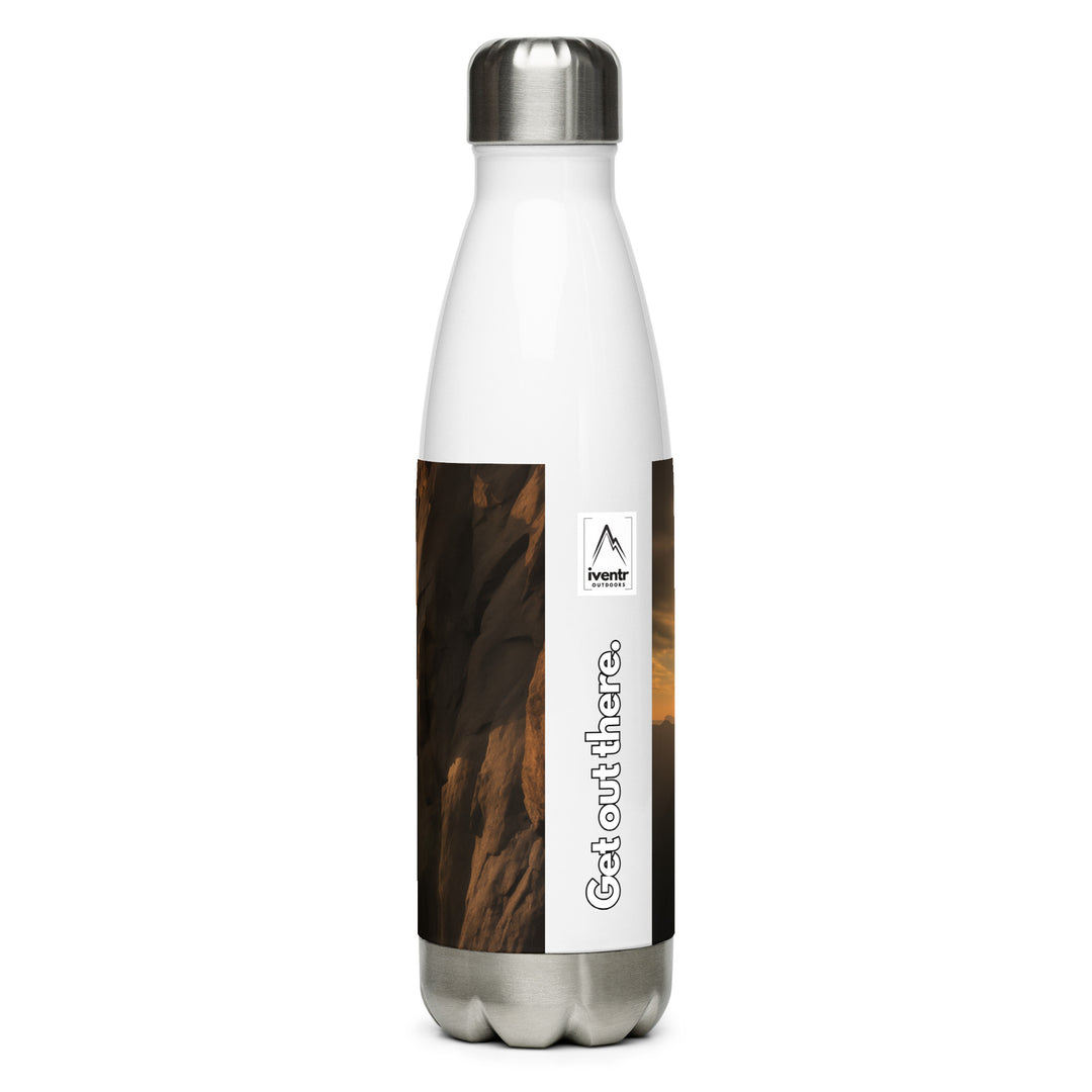 Sunset Climber Stainless Steel Water Bottle