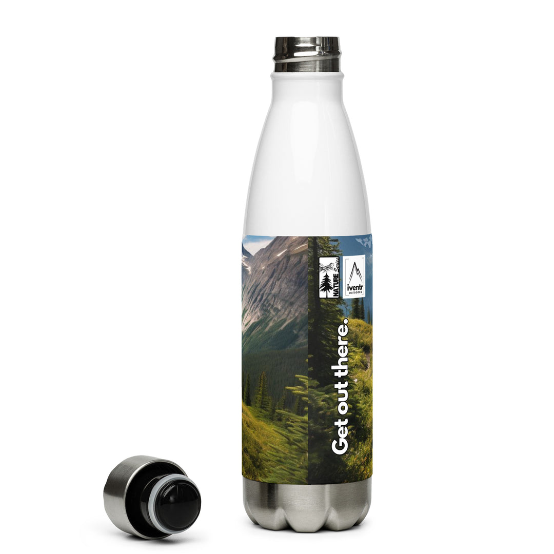 Rocky Mountain Hiking Couple Stainless steel water bottle