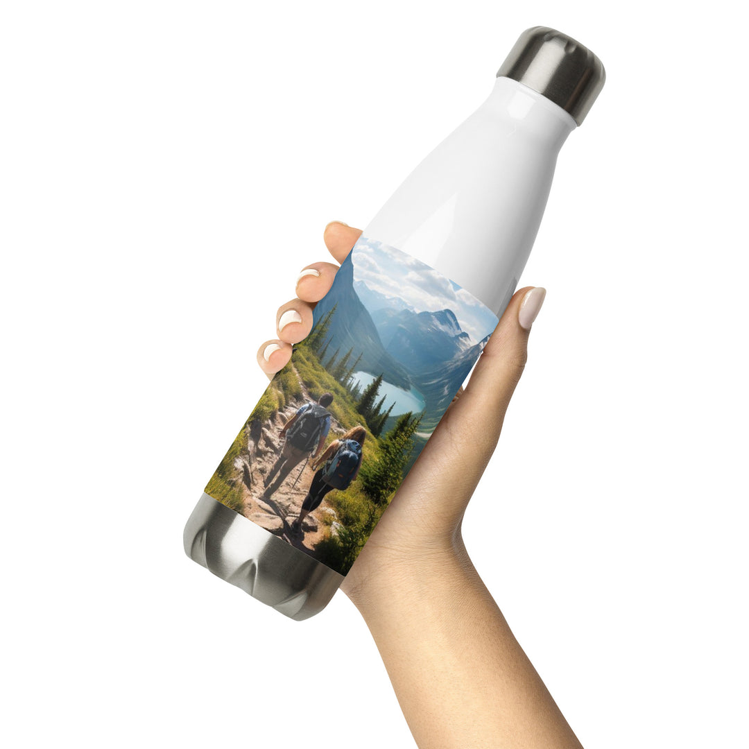 Rocky Mountain Hiking Couple Stainless steel water bottle