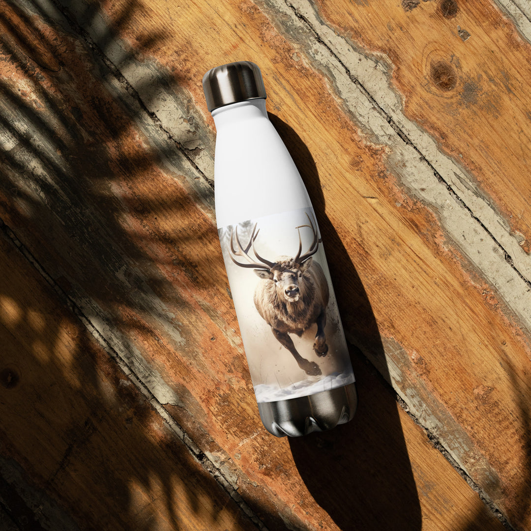 Bull Elk Stainless Steel Water Bottle