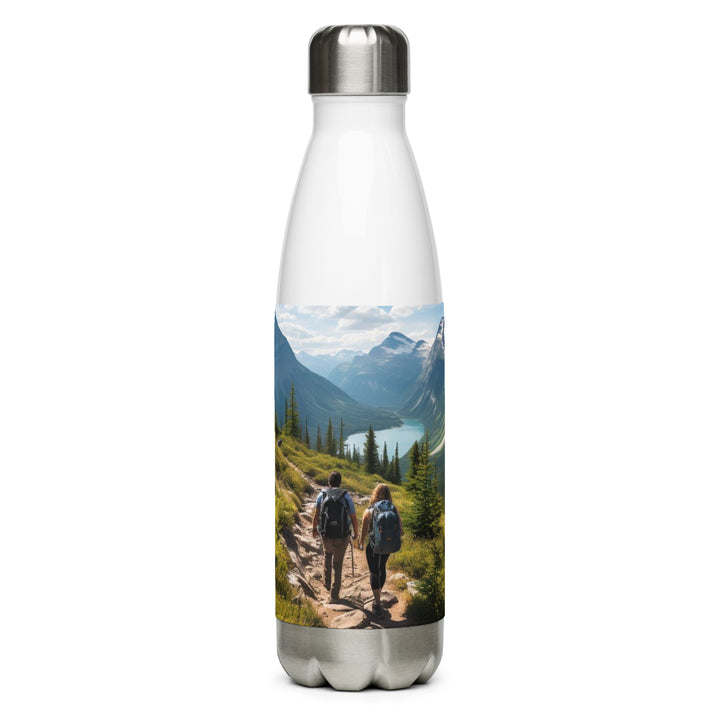 Rocky Mountain Hiking Couple Stainless steel water bottle