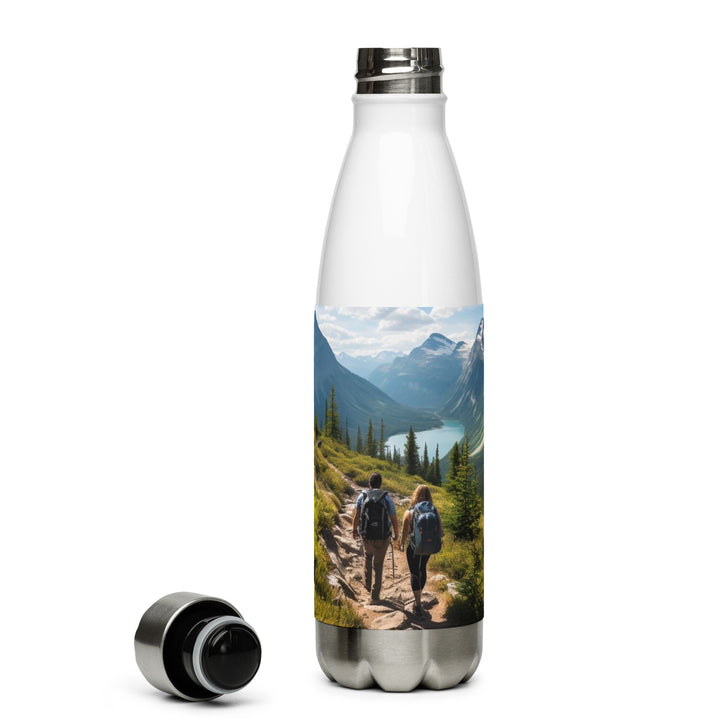 Rocky Mountain Hiking Couple Stainless steel water bottle