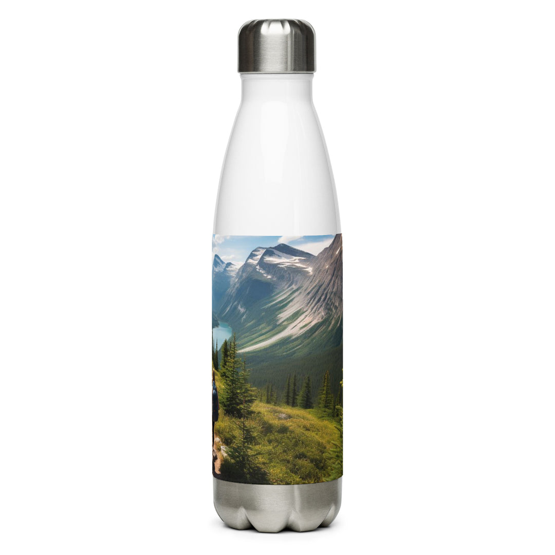 Rocky Mountain Hiking Couple Stainless steel water bottle