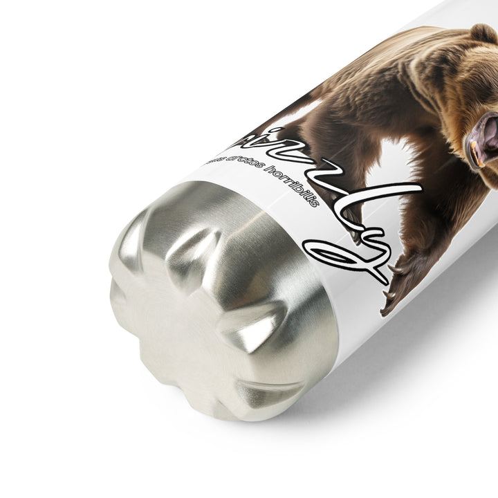 Grizzly Bear Stainless Steel Water Bottle