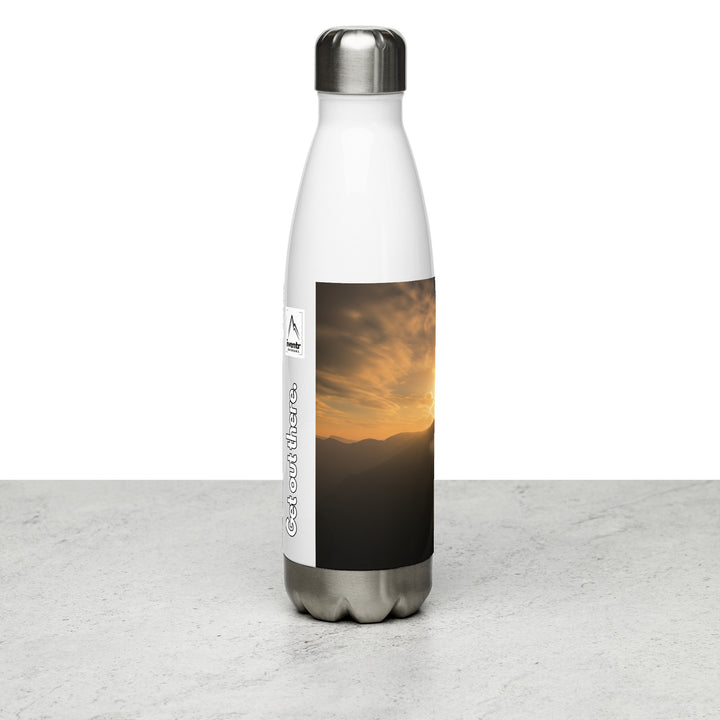 Sunset Climber Stainless Steel Water Bottle