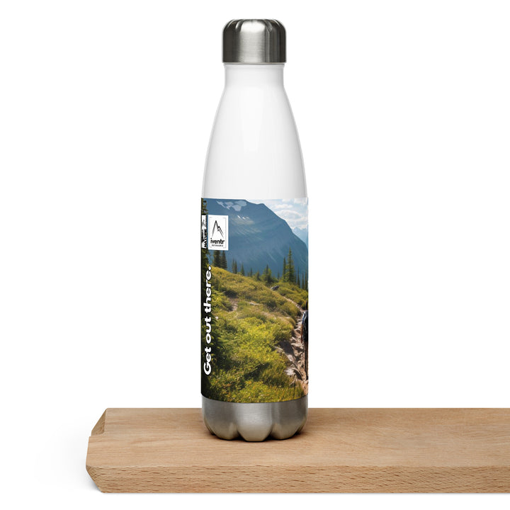 Rocky Mountain Hiking Couple Stainless steel water bottle