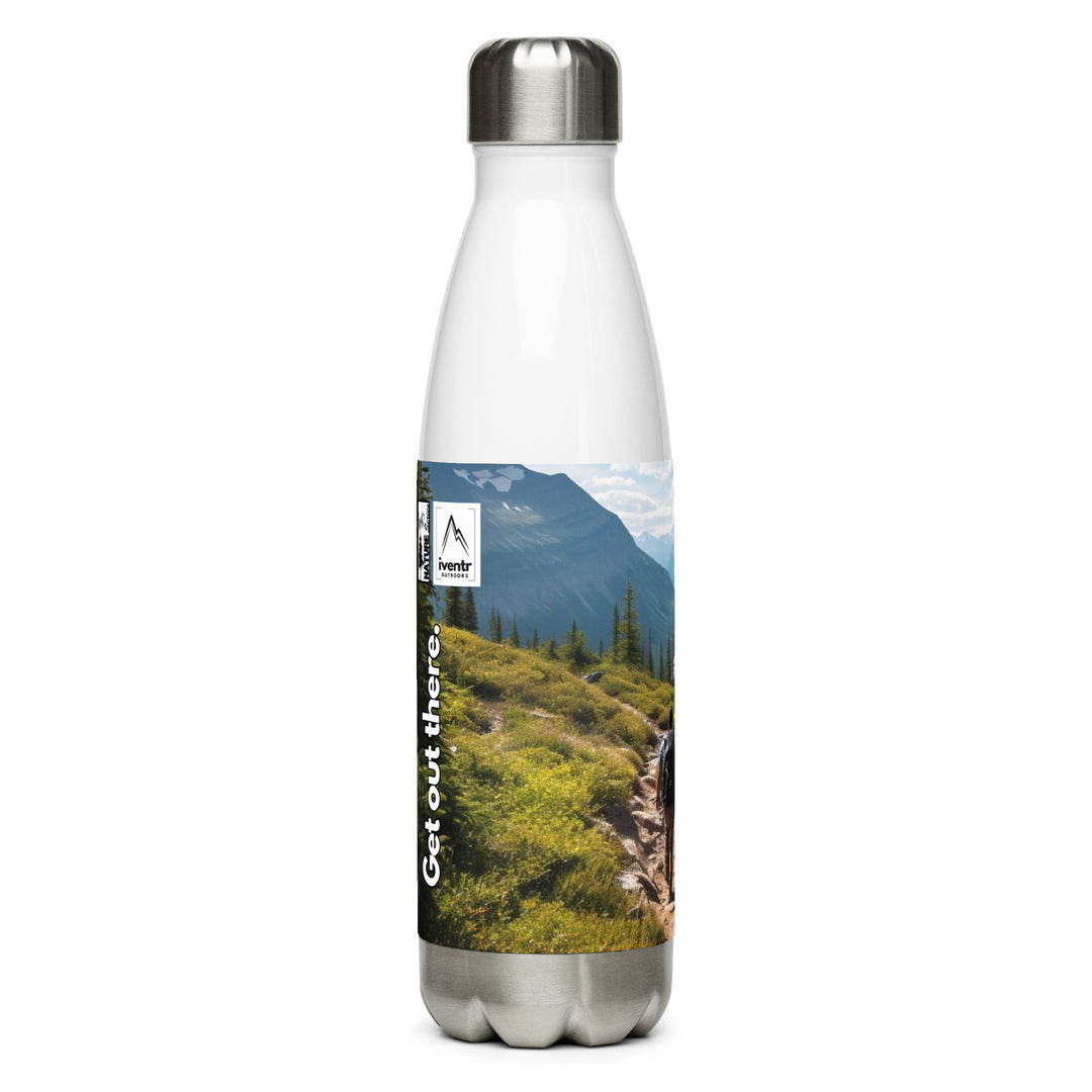 Rocky Mountain Hiking Couple Stainless steel water bottle