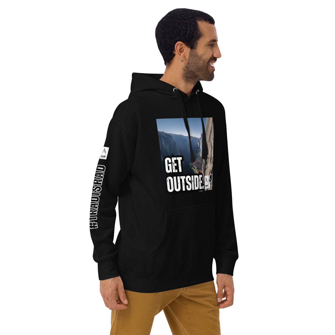 "#tradisrad" "Get Outside" Unisex Hoodie