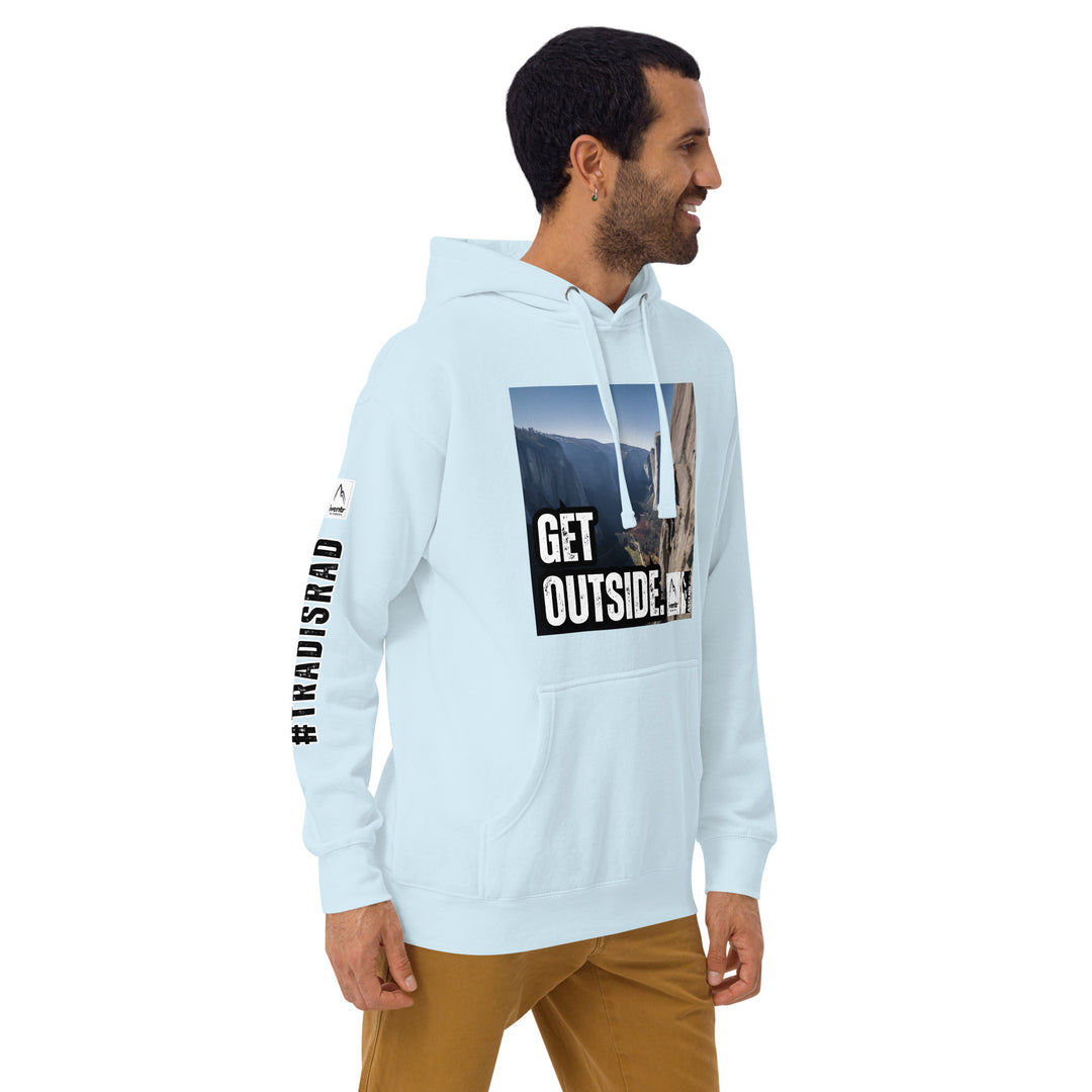 "#tradisrad" "Get Outside" Unisex Hoodie