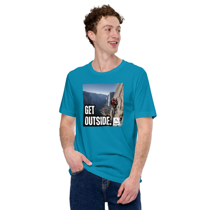 "Get Outside" Big Wall Climber Unisex T-shirt